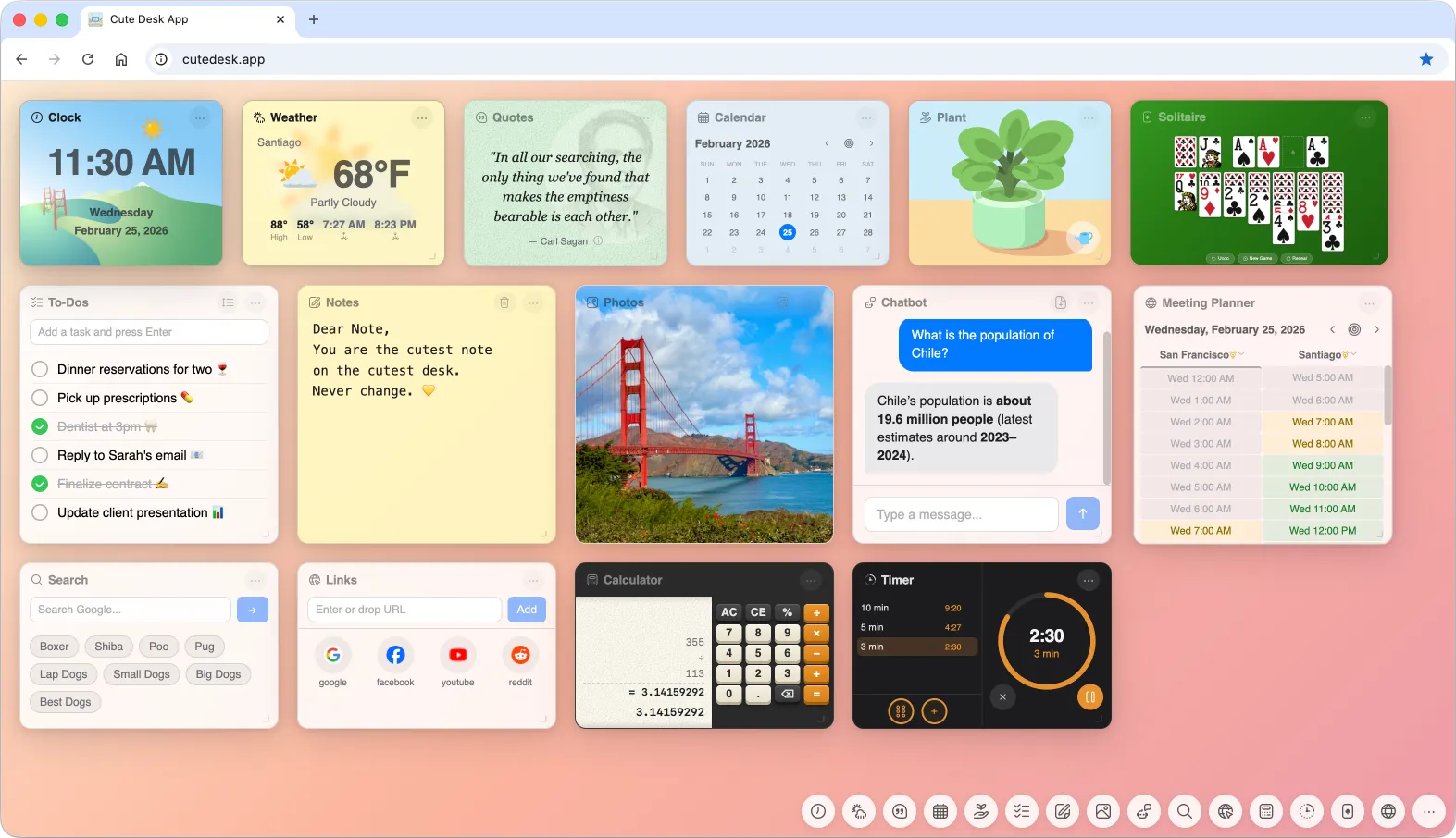 The Story Behind Cute Desk App